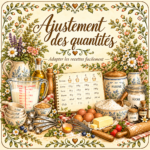Ajustement des quantités