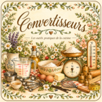 Convertisseurs de cuisine