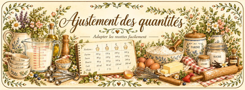Ajustement des quantités