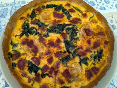 tarte-epinards-chorizo-chevre